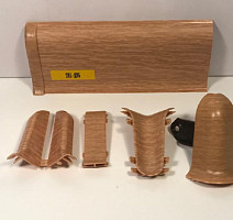 Плинтус Плинтус Ideal Comfort 55mm Дуб 201 фото 1 | FLOORDEALER